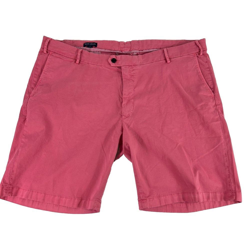 Peter Millar Crown Crafted Concorde Garment Dyed Shorts  Size 44 Pink‎ $140 NWT - Picture 4 of 12